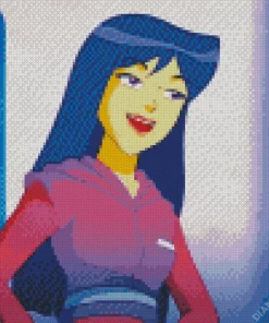 Blue Totally Spies Diamond Painting