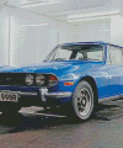 Blue Triumph Stag Diamond Painting