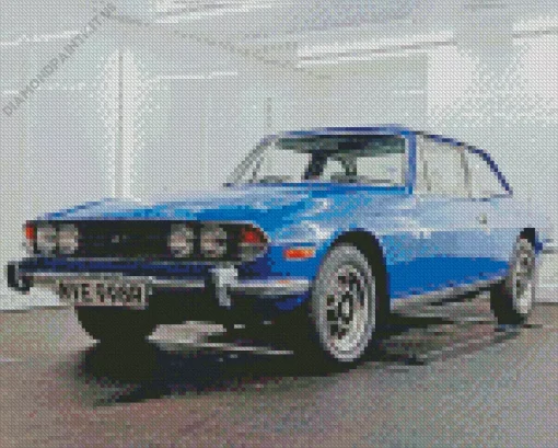 Blue Triumph Stag Diamond Painting