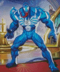 Blue Venom Diamond Painting