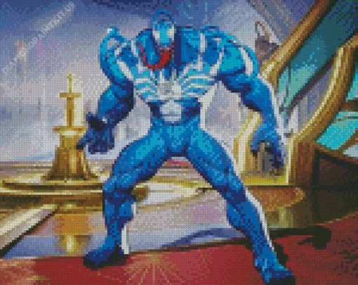 Blue Venom Diamond Painting