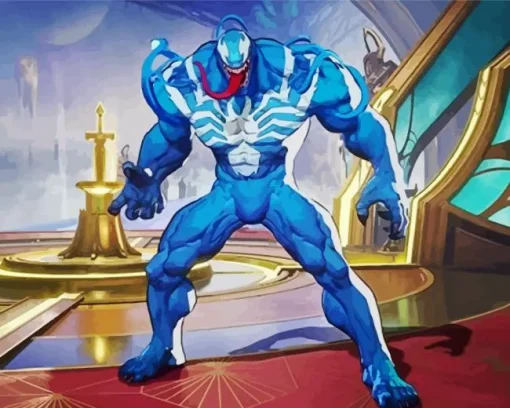 Blue Venom Diamond Painting