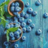 Blueberry Bowls Diamond Painting