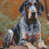 Bluetick Coonhound Diamond Painting