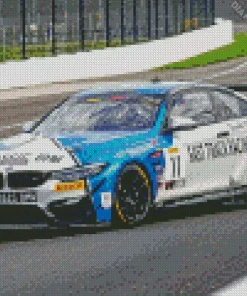 BMW Race Car Diamond Painting