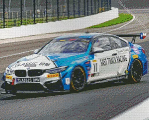 BMW Race Car Diamond Painting