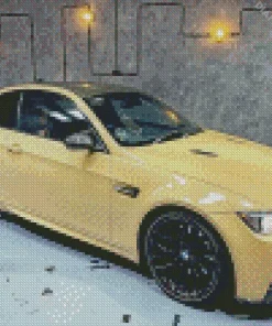 BMW Sand Color Diamond Painting