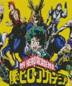 BNHA Logo Diamond Painting