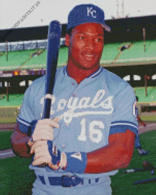 Bo Jackson Diamond Painting