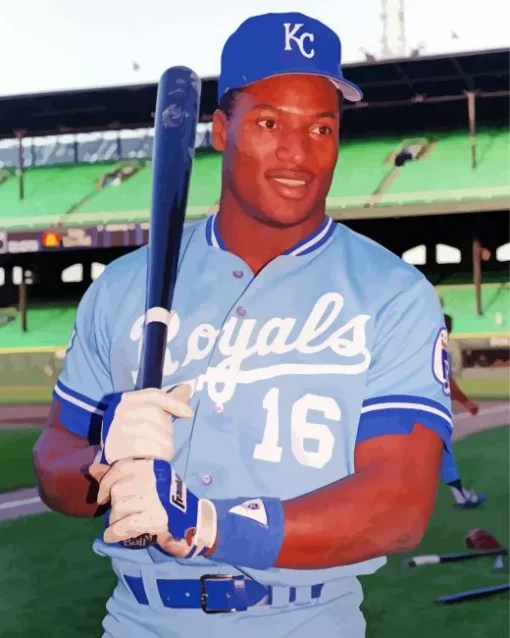 Bo Jackson Diamond Painting