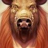 Boar Face Diamond Painting