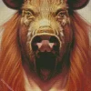 Boar Face Diamond Painting