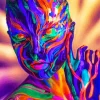 Body Art Neon Diamond Painting