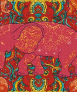 Bohemian Elephant Diamond Painting