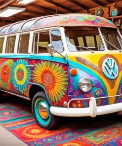 Bohemian Volkswagen Diamond Painting