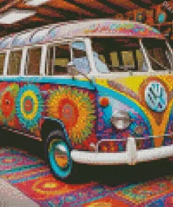 Bohemian Volkswagen Diamond Painting