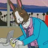 Bojack Horseman Bunny Diamond Painting