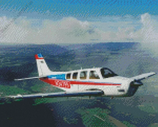 Bonanza Flying Diamond Painting