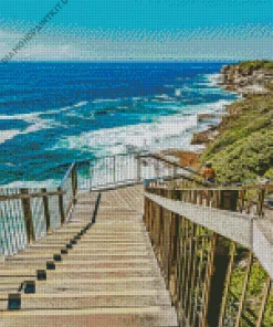 Bondi To Coogee Walk Diamond Painting