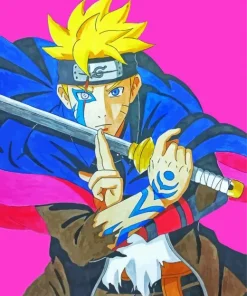 Boruto Uzumaki Naruto Diamond Painting