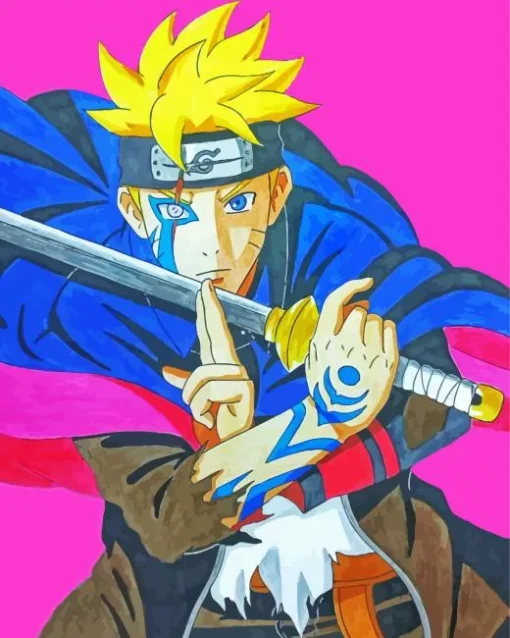 Boruto Uzumaki Naruto Diamond Painting