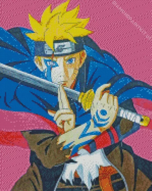 Boruto Uzumaki Naruto Diamond Painting