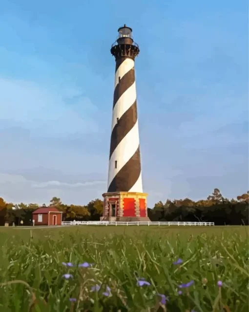 Cape Hatteras Lighthouse Diamond Painting