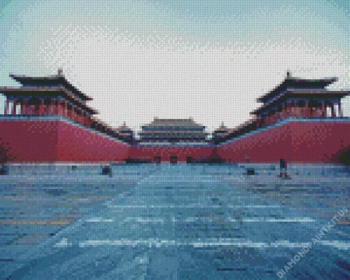 China Forbidden City Diamond Painting