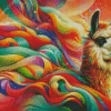 Colorful Llama Diamond Painting