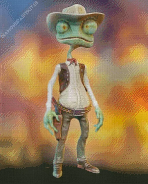 Cowboy Rango Diamond Painting