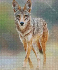 Coyote Face Diamond Painting