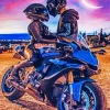 Dirtbike Couple Diamond Painting