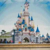 Disney Castle France Art Diamond Painting