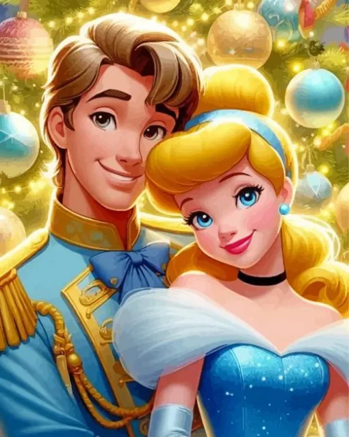 Disney Prince And Princess Diamond Painting