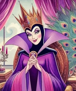 Disneyland Maleficent Diamond Painting