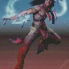 DnD Native American Art Diamond Painting