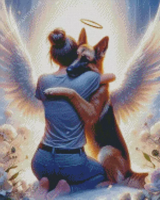 Dog Heaven Diamond Painting