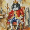 Dog King Art Diamond Painting