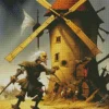 Don Quijote Art Diamond Painting