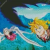 Elizabeth And Meliodas Art Diamond Painting