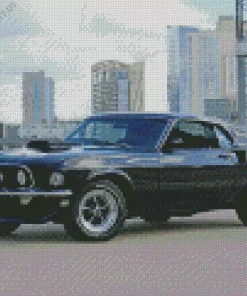 Ford Hitman Mustang Diamond Painting