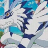 Garurumon Digimon Adventure Diamond Painting