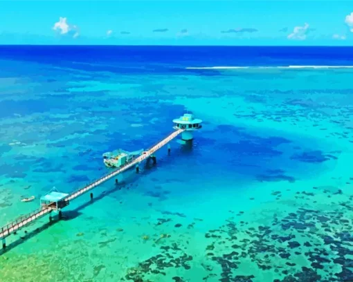 Guam Fish Eye Park Diamond Painting