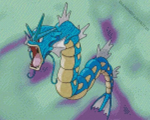 Gyarados Pokemon Diamond Painting