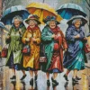 Happy Fat Old Ladies Art Diamond Painting