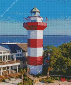 Harbour Town Lighthouse Diamond Painting