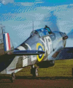 Hawker Hurricane Diamond Painting