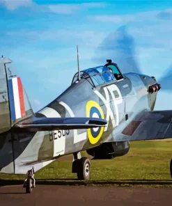 Hawker Hurricane Diamond Painting