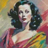 Hedy Lamarr Diamond Painting