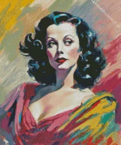 Hedy Lamarr Diamond Painting